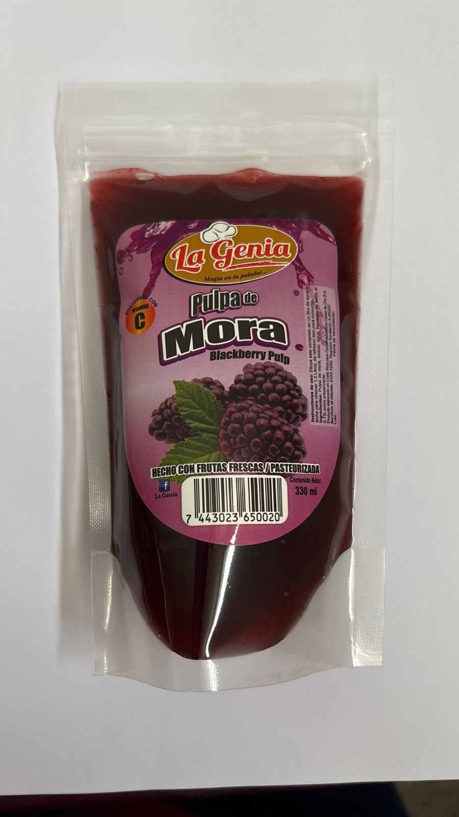 Pulpa de Mora